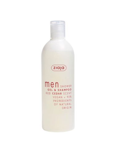 MEN Gel de ducha y Champú Red Cedar