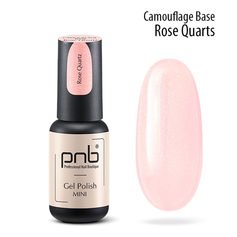 PNB Base Rubber Camouflage para esmalte semipermanente - Rose Quartz - 4ml 30946