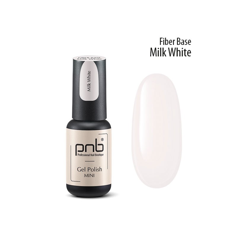 PNB Base Fiber para esmalte semipermanente - White Milk - 4ml 30946