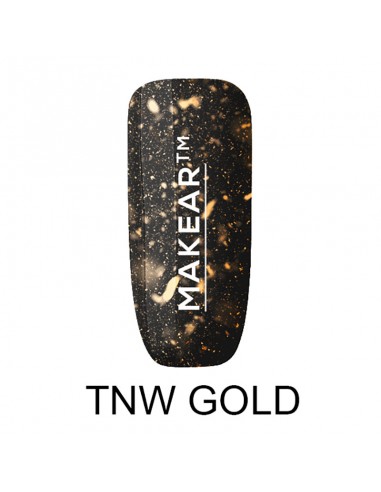 MAKEAR Top Coat No Wipe - Gold - 8ml