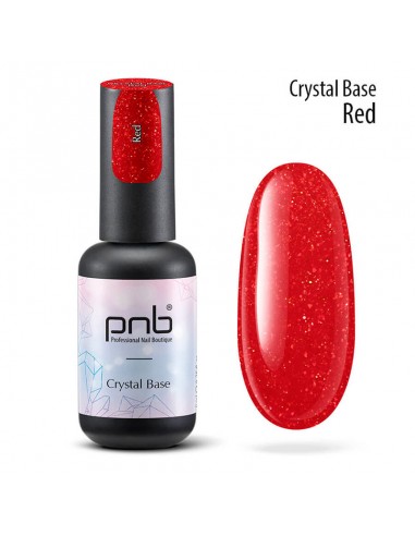 PNB Base rubber Crystal - Red - 8ml