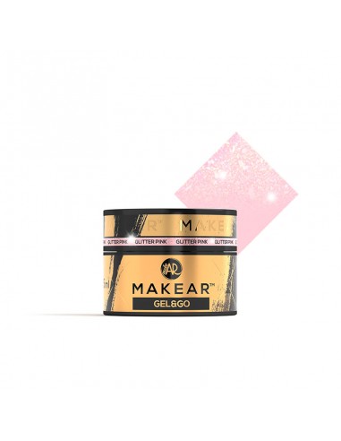 MAKEAR Gel Gel&Go - GG22 Glitter Pink...