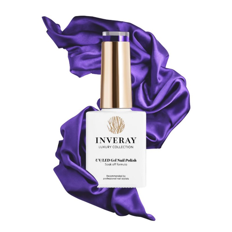 INVERAY Esmalte semipermanente - Nº 179 - Purple Haze - 10ml