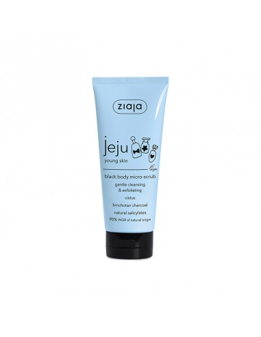 JEJU Microexfoliante corporal negro...