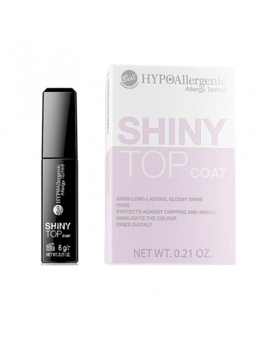 HYPO Top Coat para uñas hipoalergénico Shiny