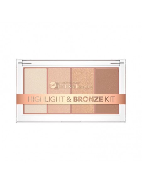 HYPO Paleta de iluminadores y bronceador hipoalergénica Highlight&Bronze