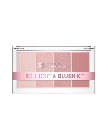 HYPO Paleta de iluminadores y colorete hipoalergénica Highlight&Blush