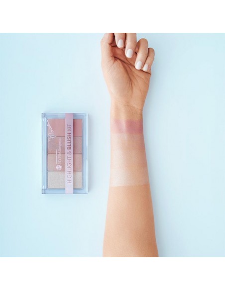 HYPO Paleta de iluminadores y colorete hipoalergénica Highlight&Blush