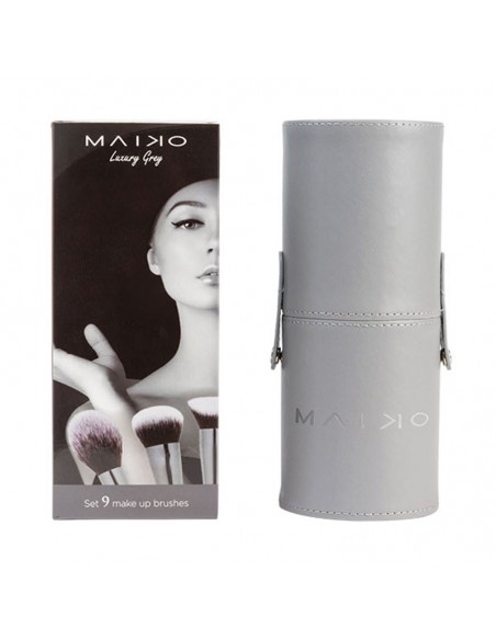 Set 9 brochas Maiko Luxury Grey