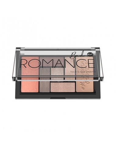 Paleta de sombras y rostro Bad Romance