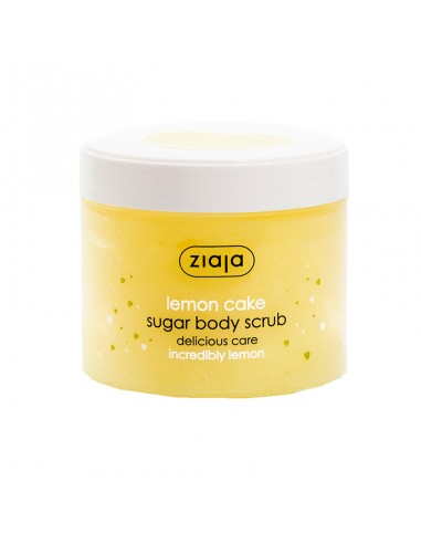 LEMON CAKE Exfoliante corporal de azúcar