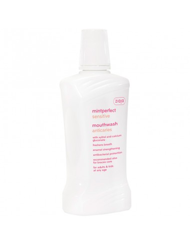 Mintperfect Sensitive Enjuague bucal anticaries para dientes sensibles 500ml