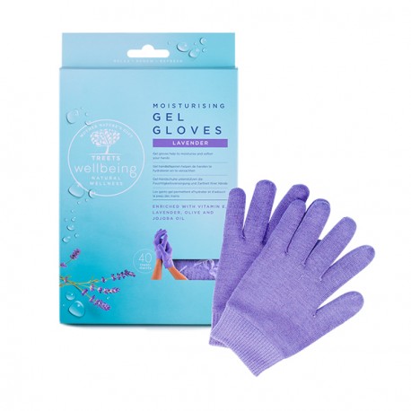 Guantes de gel hidratantes Lavanda