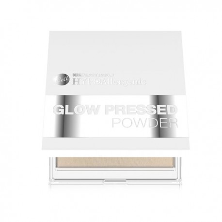 HYPO Polvos compactos iluminadores hipoalergénicos Glow Pressed Powder